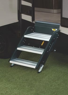 Lippert Solid Step - Entry Door Triple Fold Up - 26"