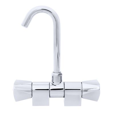 Shurflo Trinidad J Spout Elite Folding Faucet - Chrome