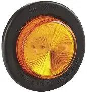Peterson LED Clearance Light - Round - Amber - 2 1/2" x 2 1/2"
