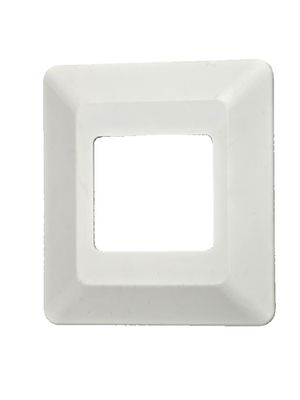 Switch Plate Cover - White - Single