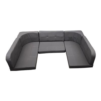 Lippert RV Dinette Cushion - U Shaped Set - Elliot Slate - 49"