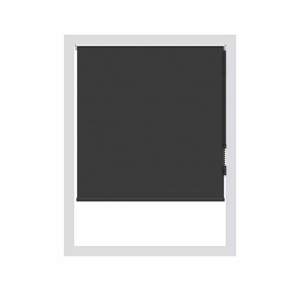 Roller Shade - 26 x 50 - Midnight Black