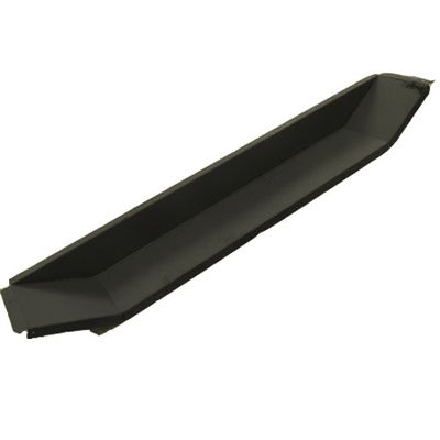 Wheel Well Steel 5' Wide - 10" Deep - Matte Black