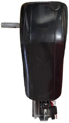 Solera Awning Motor Head w/Cover Front &amp; Back Black Plastic