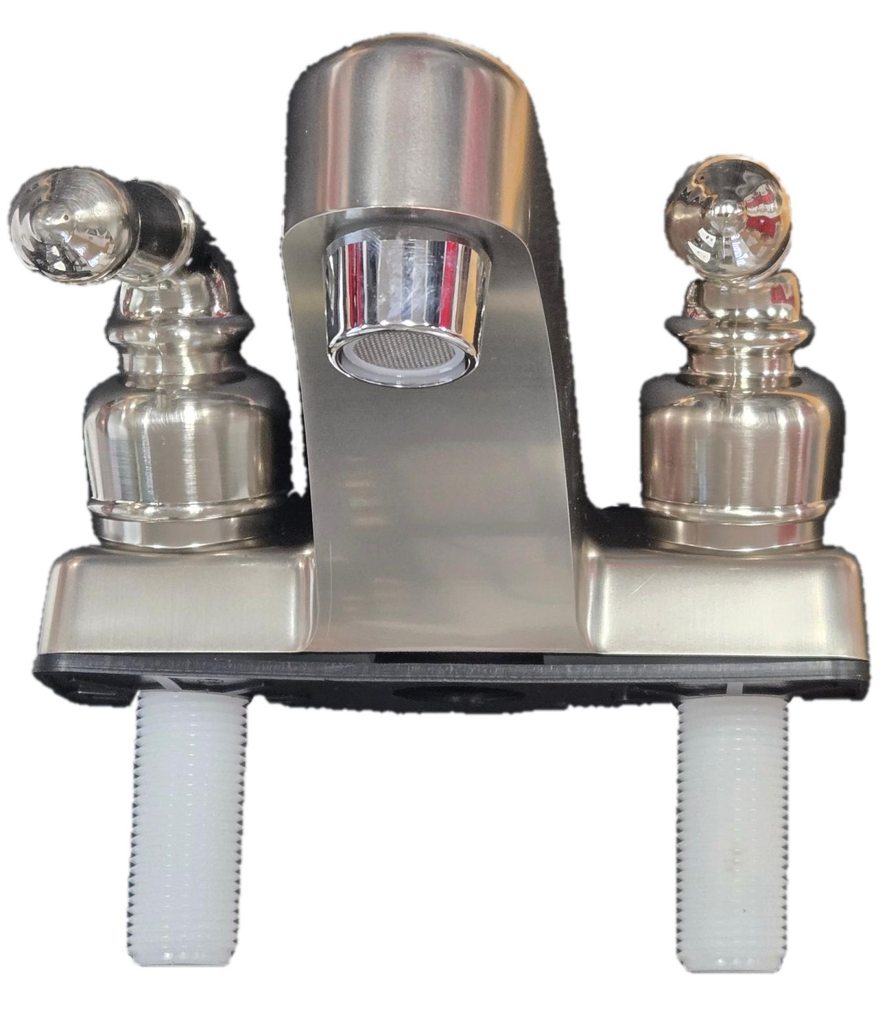 LaSalle Bristol Lavatory Faucet - Brushed Nickel - Teapot Handles