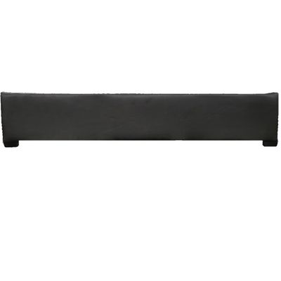 Jack Knife Sofa Kickplate with Feet - Ebony - 62"