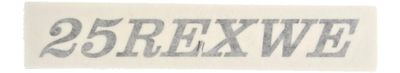 Decal Keystone - 25REXWE
