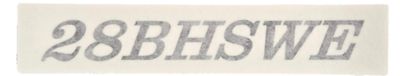 Decal Keystone - 28BHSWE