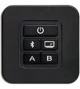 ASA Electronics Wall Plate - 2 Zone - Bluetooth