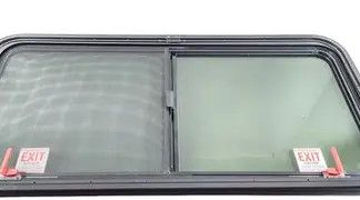 60" x 29" Slider Exit Window - Tinted