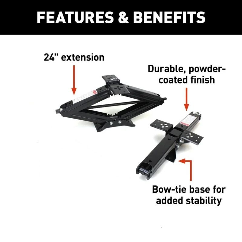 Scissor Jacks Stabilizer - 24" - 3000lb capacity