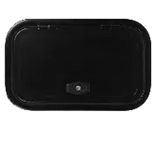 20" x 12" Baggage Door - Black with Black Trim - 1 Lock