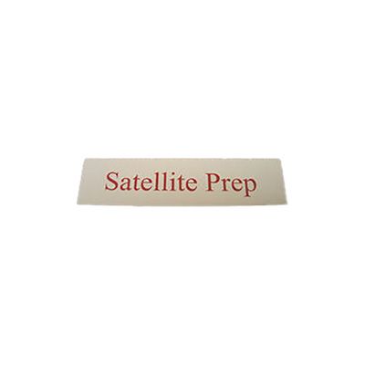 RV Satellite Prep Decal - 2 Pack