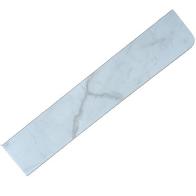 Kitchen Counter Top Trim 4 3/8" Wide with Curved End - Tiffany Crystal