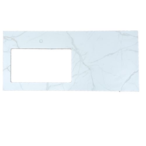Kitchen Long Counter Top - 52" x 24" - Tiffany Crystal