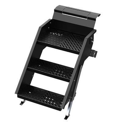 Suburban RV Gen 4 Stow-Away Steps - 3 Steps - 37" Adjustable