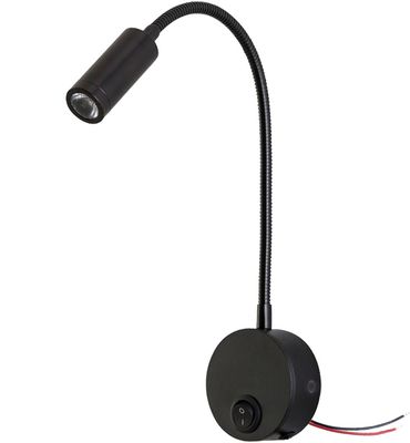 Gooseneck Reading Lamp with USB Port - 12vdc
