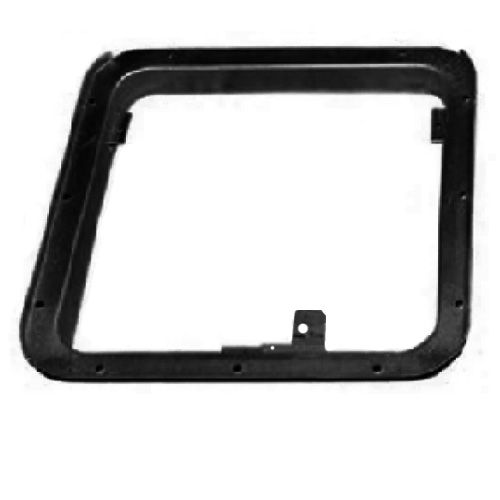 Suburban Replacement Water Heater Door Frame Only - 4 or 6 Gallon Flush Mount - Black