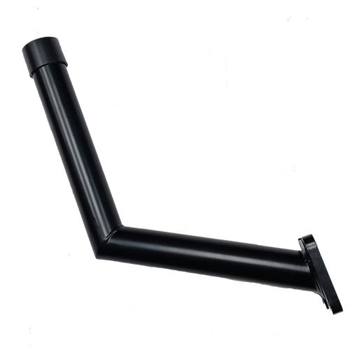 Small Table-Top Removable Wall Mount Table Bracket - 20 1/2" to 32" - Black