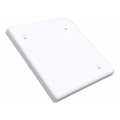 Square Slide Out Trim/ Corner Cap - White