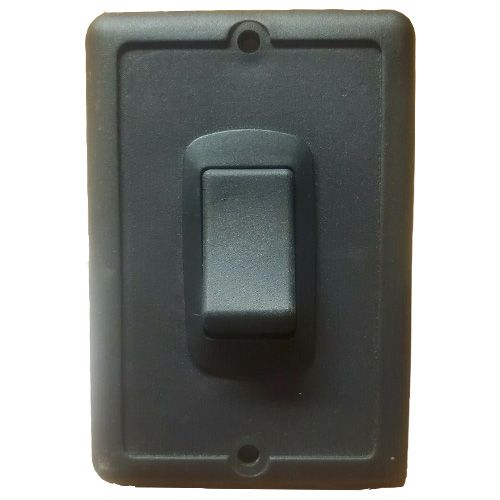 Momentary SPST (Rocker) Switch w/bezel 12vdc 20amp