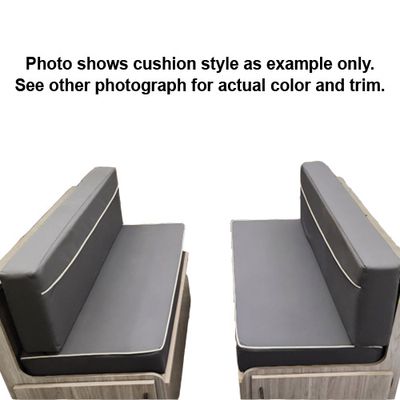 Booth Dinette Cushion Set - Delphino Bay Walnut - 69" x 43"