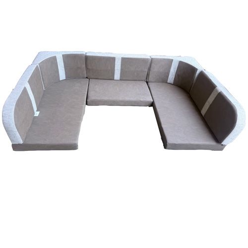 Dinette U Shaped Cushion Set - Broadway Saddle - 49"