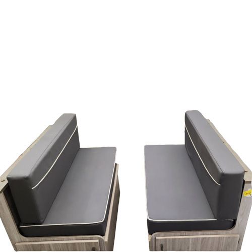 Booth Dinette Cushion Set - Elliot Slate - 44" x 24"