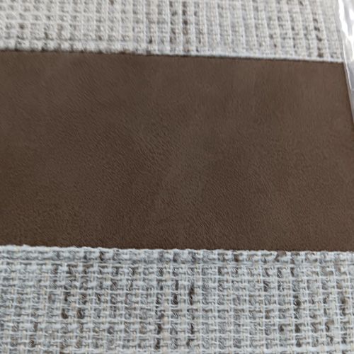 56" Single Bench Cushion Set - Driftwood/Cognac
