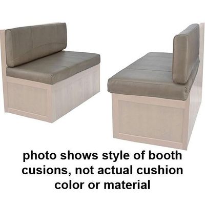 56" Single Bench Cushion Set - Driftwood/Cognac