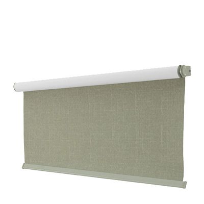 Roller Shade - 50" x 16" - Medium Sage Green