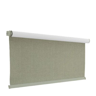 Roller Shade - 50" x 24" - Medium Sage Green