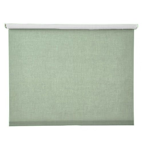Roller Shade - 32" x 24" - Medium Sage Green