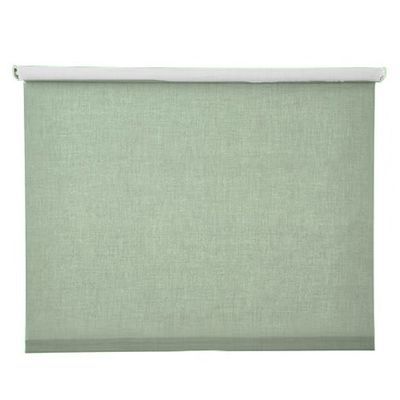 Roller Shade - 32" x 24" - Medium Sage Green