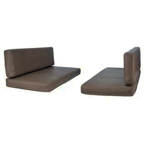 Booth Dinette Cushions with Day Pillows - Switchback Seal - 40" x 24"