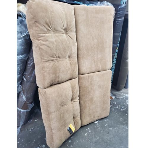 62" Jack Knife Sofa - Light Mocha Fabric