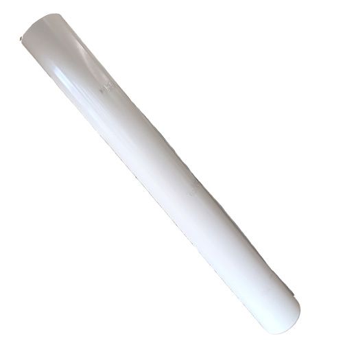7' High Roll Oyster White Fiberglass - Precut 18' Long