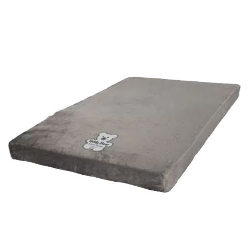 No Cut Bunk Mattress - 3" x 30" x 37" - Grey Fabric - Teddy Bear Lippert