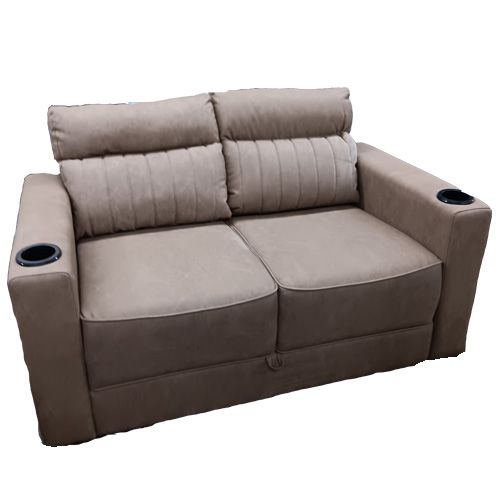 Lippert Tri-Fold Hide-A-Bed Sofa - Brown - 56"