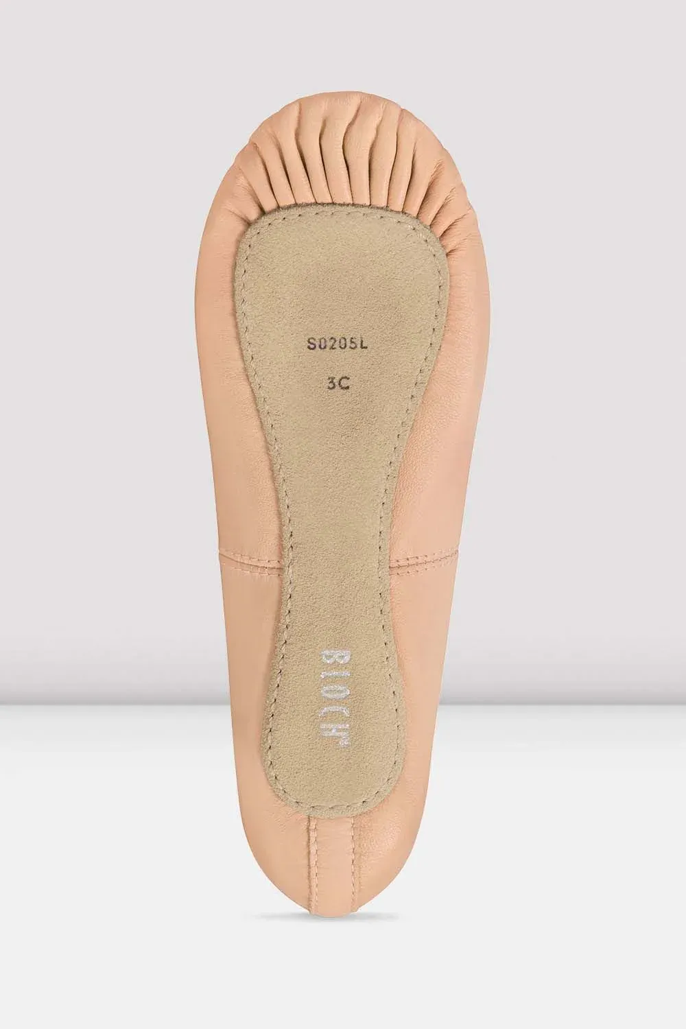 Childrens Dansoft Leather Ballet Shoe