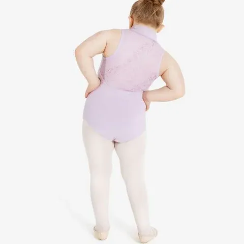 Glitter Glam Zip Front Leotard - I LAV