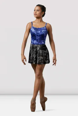 Ladies Mirella Watercolor Mesh Pull On Skirt  CC2Z4RGKTQTWY
