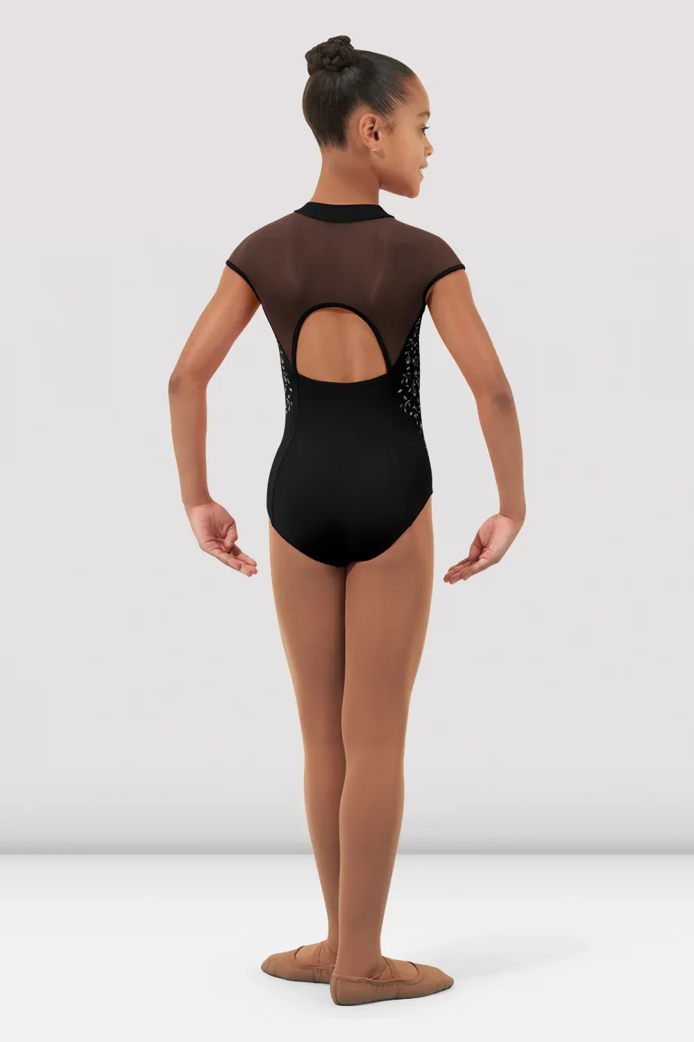 Vanessa Zipper Leotard - Child 6X-7