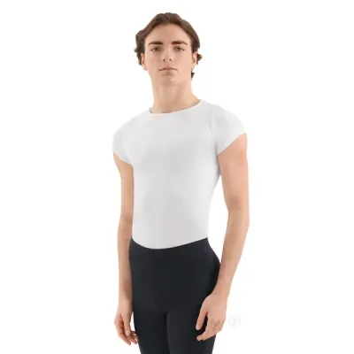 Unisex Microfiber Crew Neck Short Sleeve Dance Top XY2T3XAXBB8PA