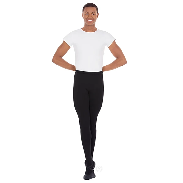 Men's Microfiber Footed Tights
