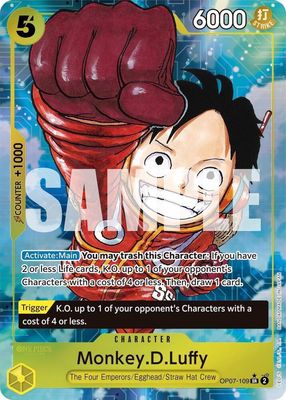 Monkey.D.Luffy (109) (Parallel) OP7-109