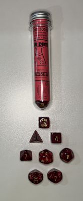 CHX30058 Lab Dice Red