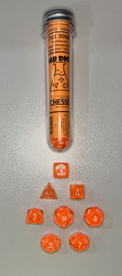 CHX30060 Lab Dice Orange