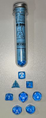 CHX30063 Lab Dice Blue