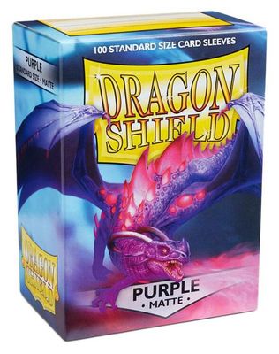 DS Sleeves : Matte Purple 100ct